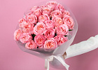 Купить Букет из 25 пионовидных розовых роз 50 см Pink Expression в  с бесплатной доставкой: цена, фото, описание